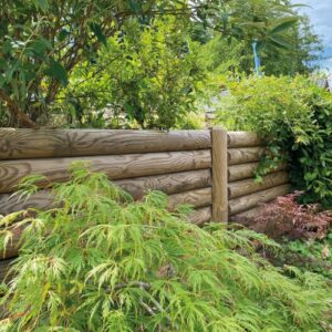 Rondins et piquets en pin traité autoclave