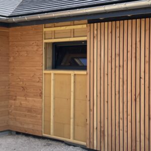 Bardage bois naturel