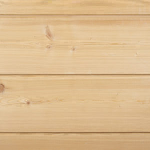 Bardage naturel - Rainure + Languette ou à claire voie