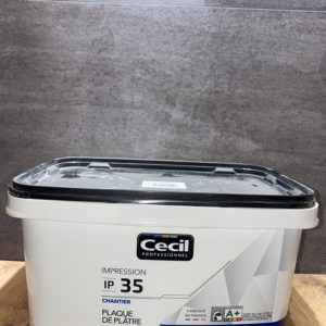 Impression plaque de plâtre