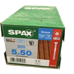 Fixation visible pour terrasse bois