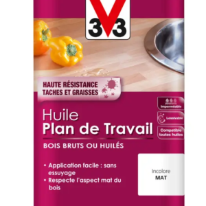 Huile plan de travail