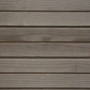 Bardage avec saturateur grisé appliqué en usine