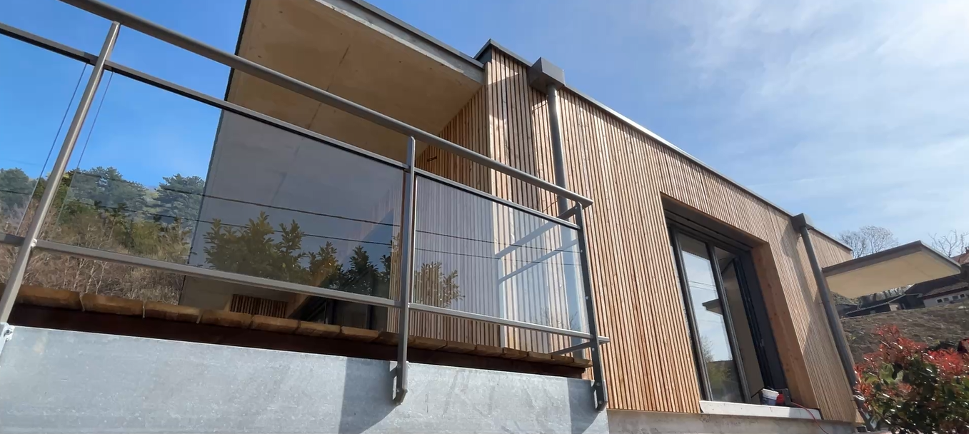 Une maison sublimée par les finitions bois signées Le Bois Avance